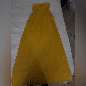 Absolutely Vibrant Yellow Dress